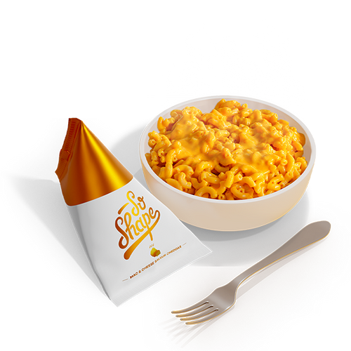 Macarrones con queso sabor cheddar